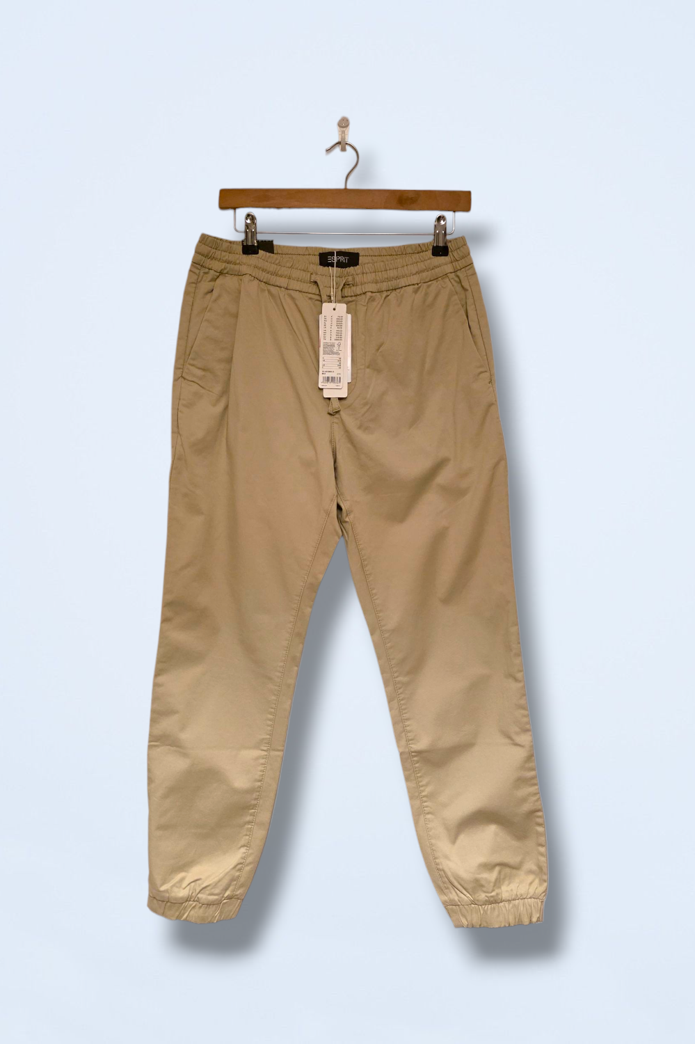 Esprit 30R New Beige Pull On Cropped Trouser
