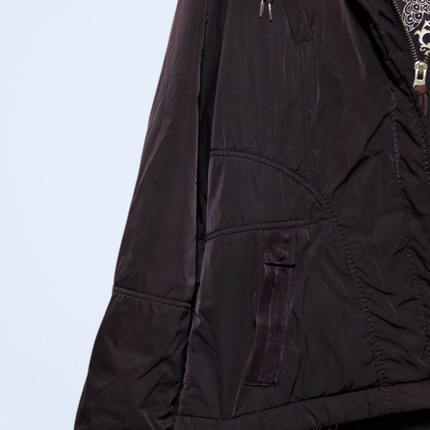 Deep Purple Et Dieu Créa La Femme Coat Size 44 UK 16