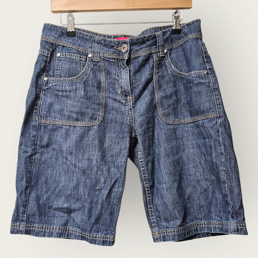 Ethal Austin Knee-length Denim Shorts Y2K