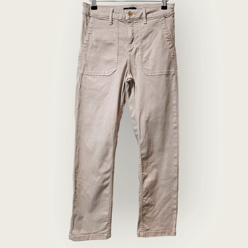 F&F Beige Cargo Trousers UK 8