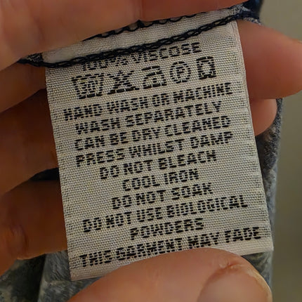 Feather & Bone – Size 3 – Blue & White Floral Wrap Dress