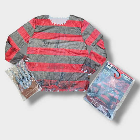 Freddy Krueger Men's Costume – A Nightmare on Elm Street (Size L)