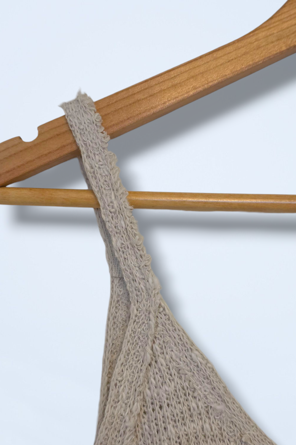 Free People Neutral Cami V-Neck Knitted Finish Size XS