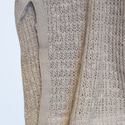 Free People Neutral Cami V-Neck Knitted Finish Size XS