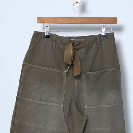 Khaki Free People Carpenter Trousers New with Tags Small