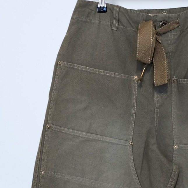 Khaki Free People Carpenter Trousers New with Tags Small