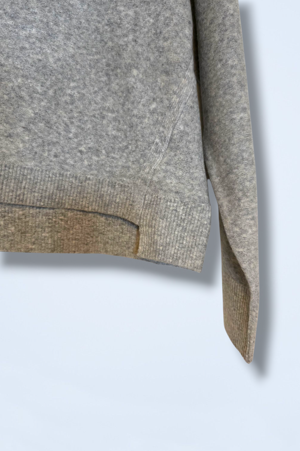 Free People Heather Grey Size Small Knitted Jumper