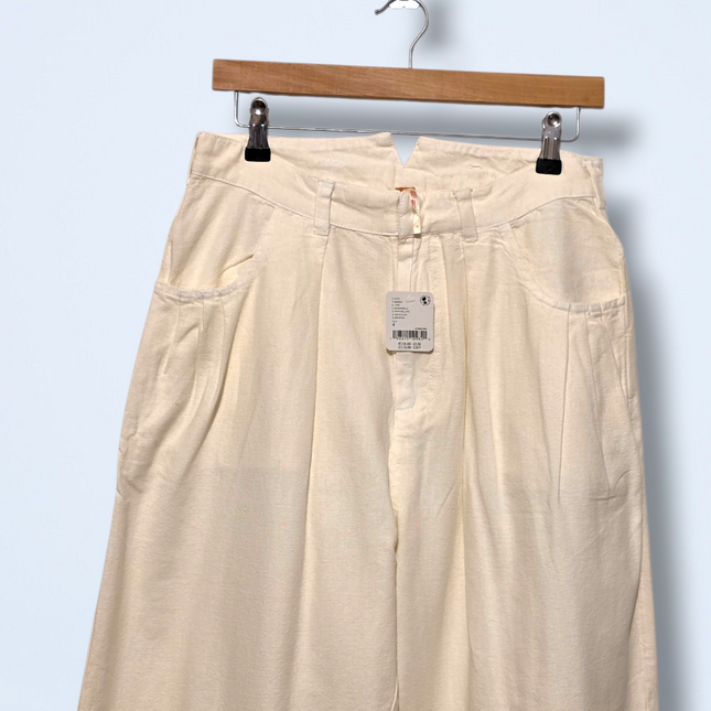 Free People - W28 – NWT – White Sweet Talk Chinos – Wide-leg