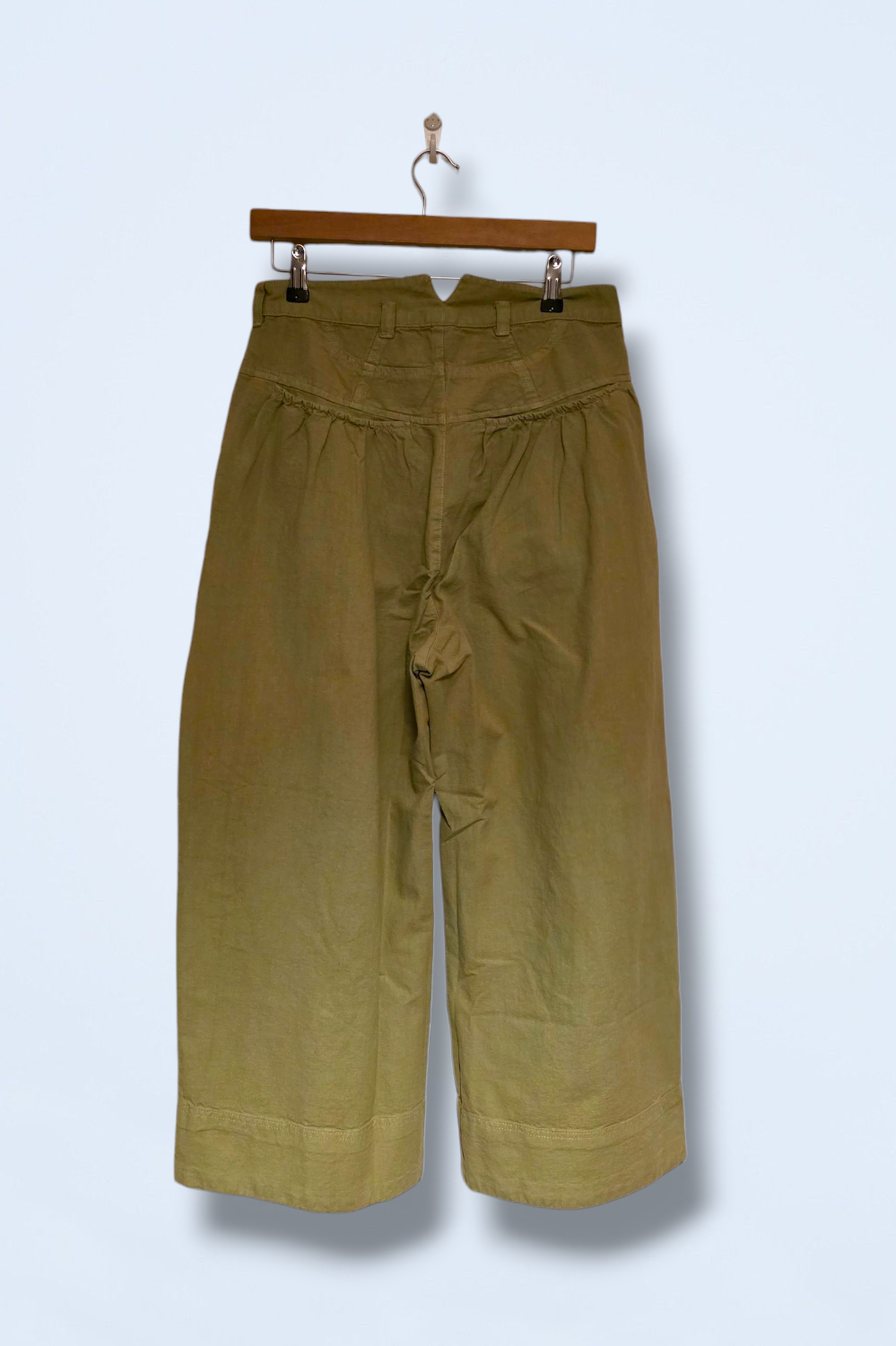 Free People Khaki Sweet Talk Chino Pants New UK 10