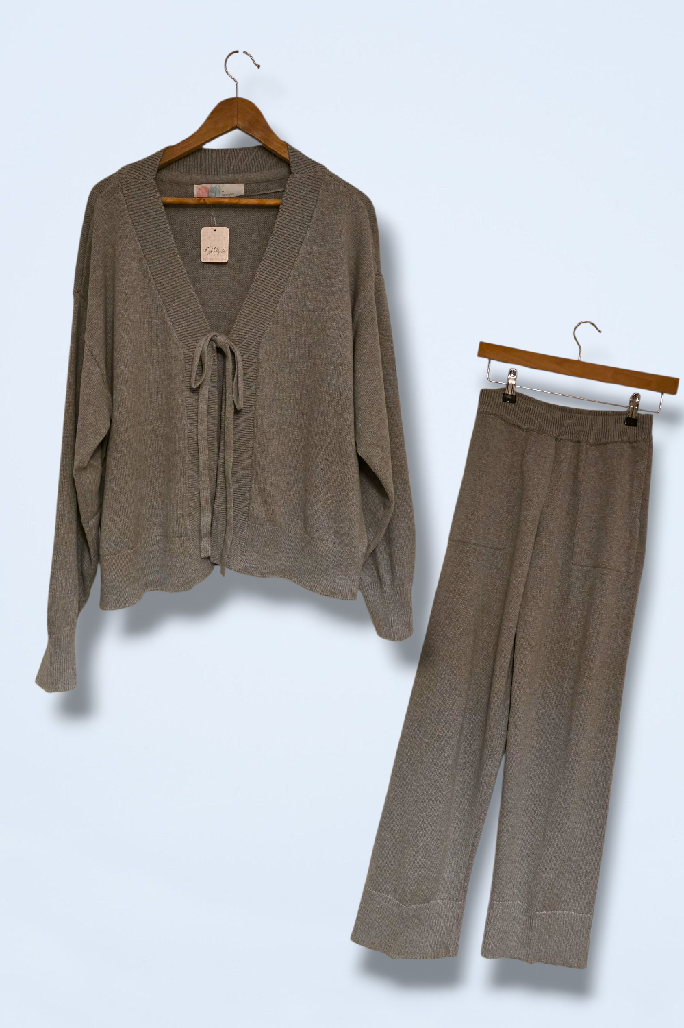 Free People New Size XS Grey Two-piece Solar Set RRP £118