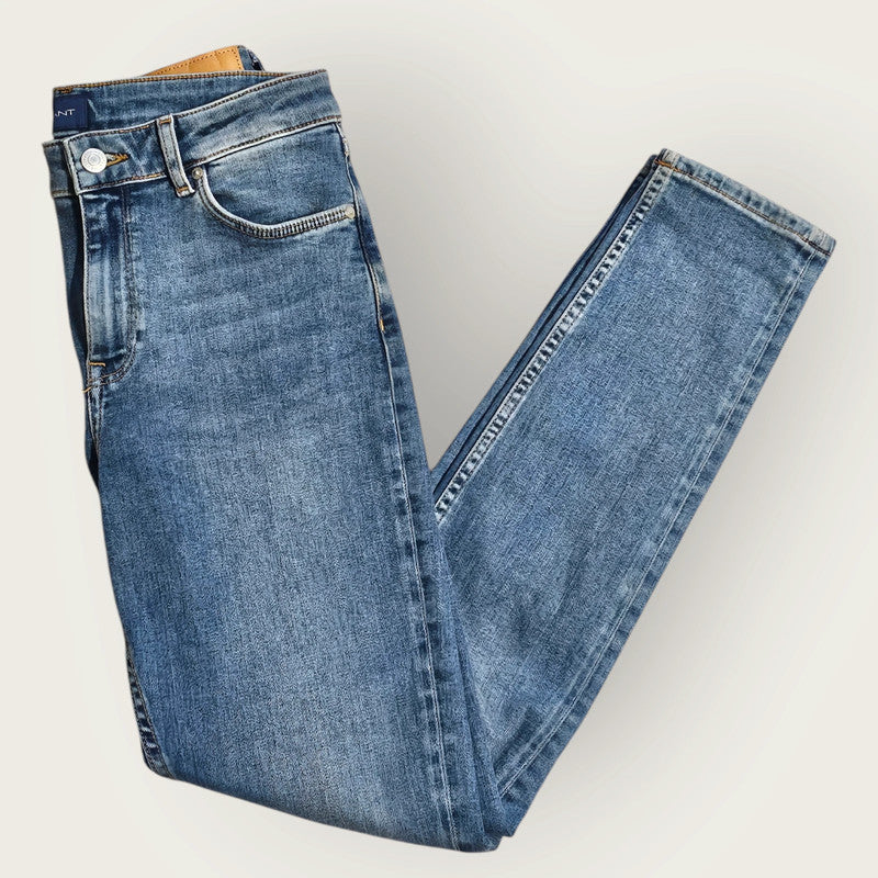 Gant W26 L30 | High-waisted Farla-slim Jeans