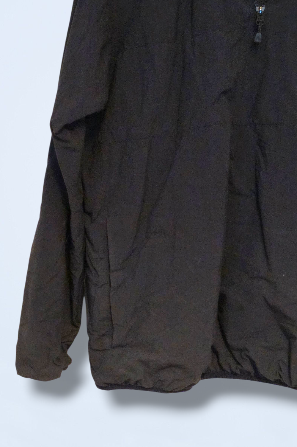 Gap Black Pull Over ¼ Windbreaker Size Small