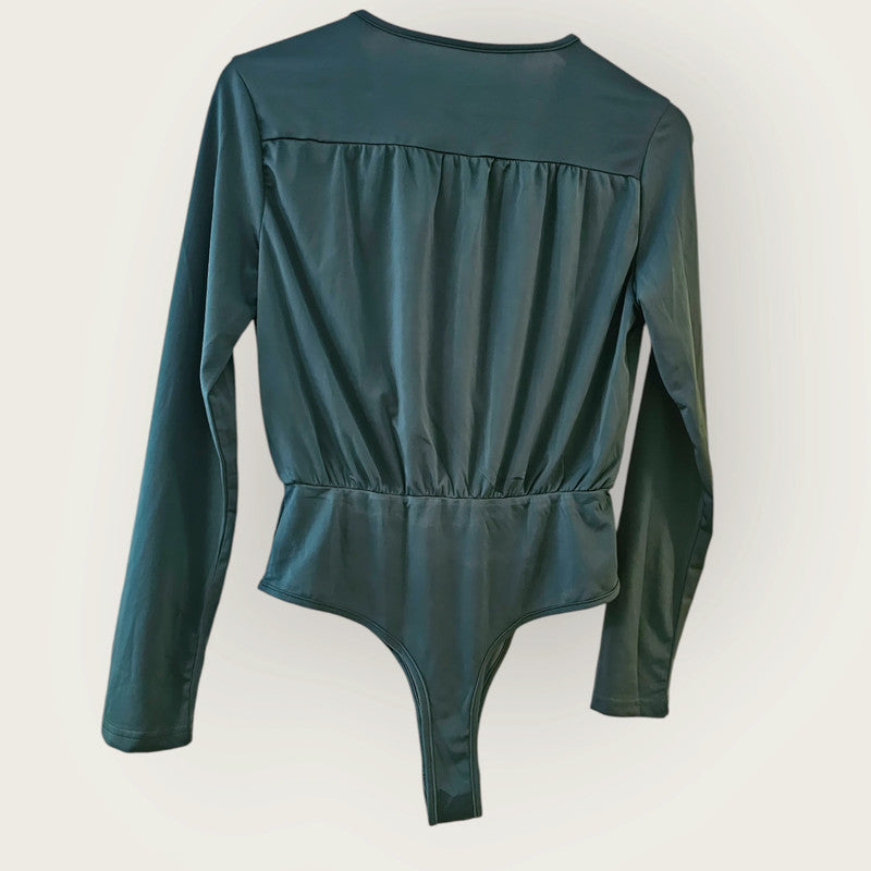 Green Bodysuit New Shein UK Small