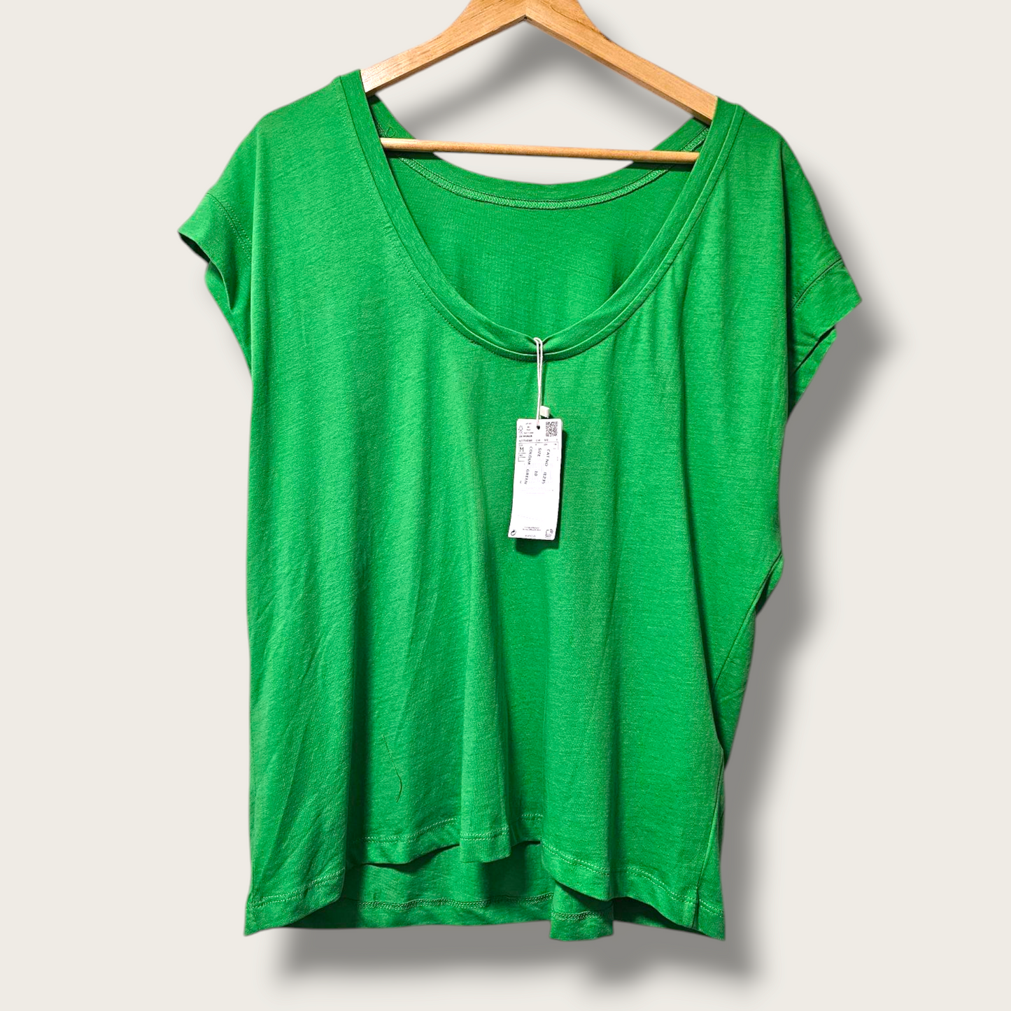 Green MNG Over-sized T-Shirt New Size 10