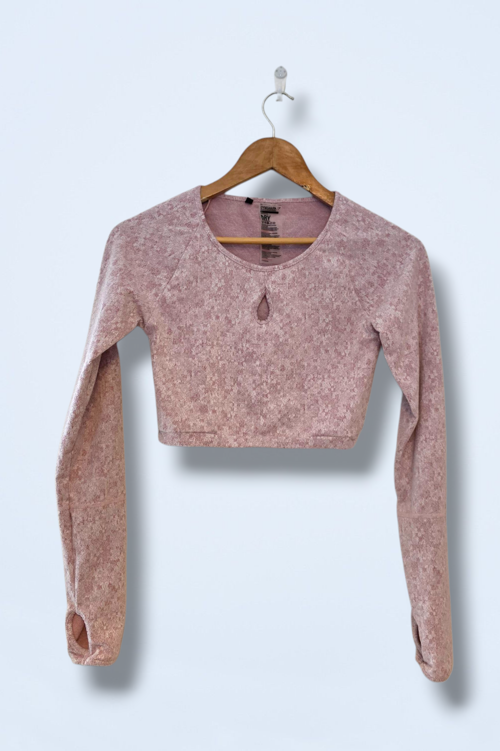 Gym Shark Size Small Dry Two-piece Gym Set Pink