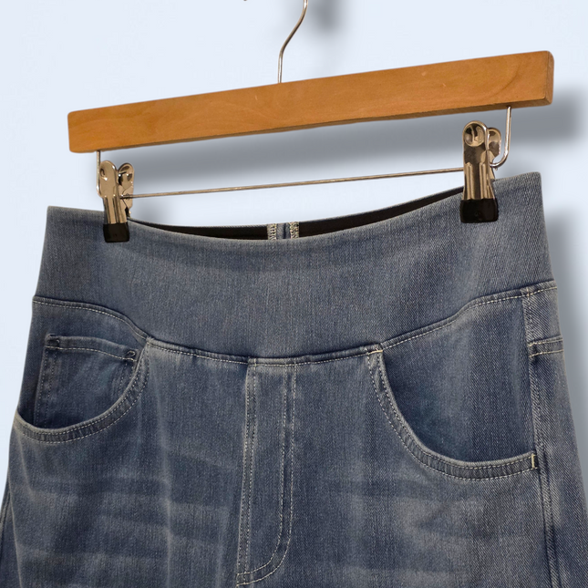 Halara – Size Medium Petite – Wide-leg Elasticated Jeans