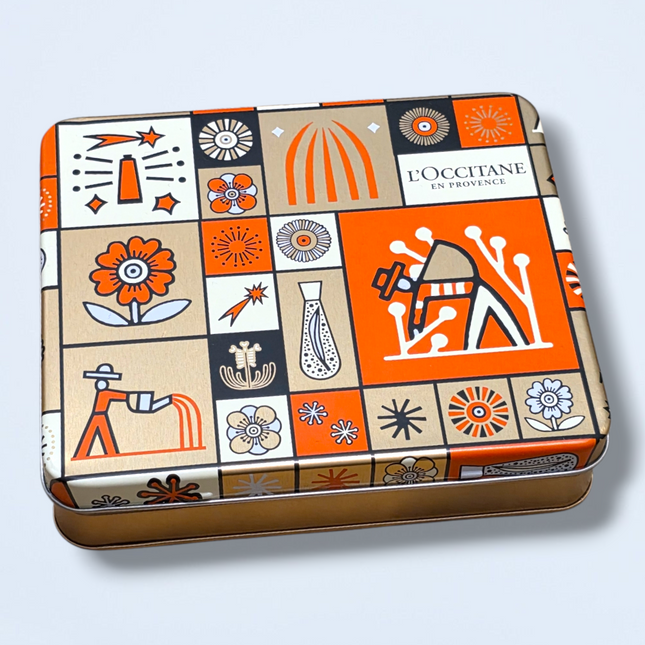 L'Occitane – Three-piece Hand Cream Gift Set – Metal Tin