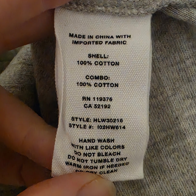 Grey Ribbed Helmut Lang Slash Sleeve Dress New Size XS