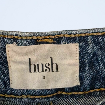Hush Denim High Waist Mom Jeans Size UK 8