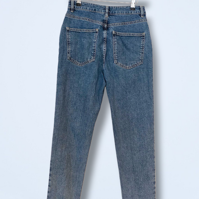 Hush Denim High Waist Mom Jeans Size UK 8