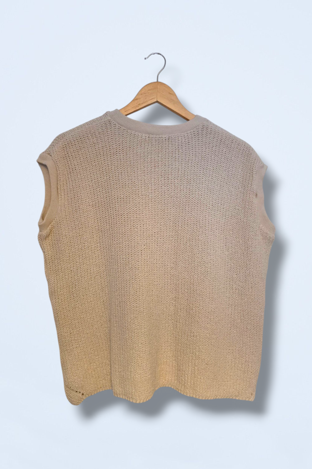 I Saw It First Size Small Boxy Fit Knitted Sleeveless Top
