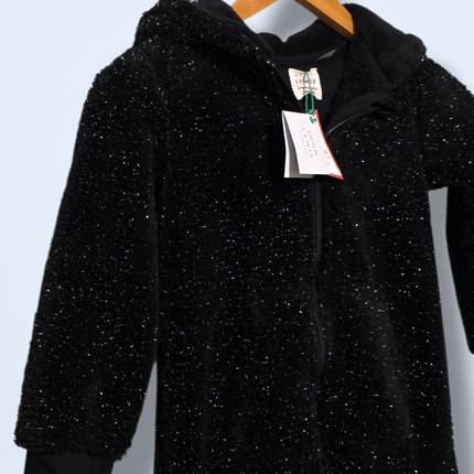 John Lewis – NWT – Age 5 Black Hooded Cat Onesie