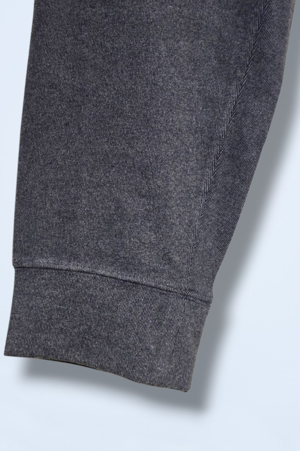 Men’s Dusky Blue Drawstring Cuffed Joggings Bottoms Large