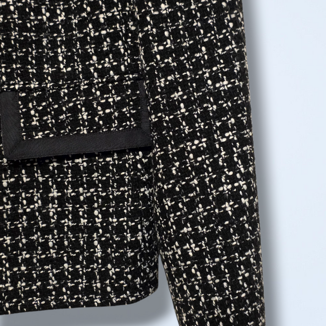 Jasper Conran – Size 10 – NWT – Black and White Printed Blazer