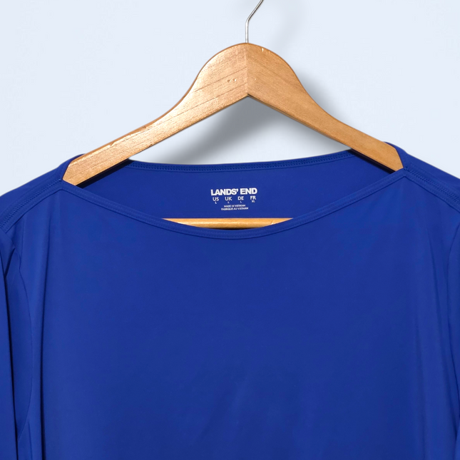 Lands’ End – Blue Two-piece Activewear Set – Large – UK 14/16