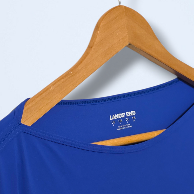 Lands’ End – Blue Two-piece Activewear Set – Large – UK 14/16