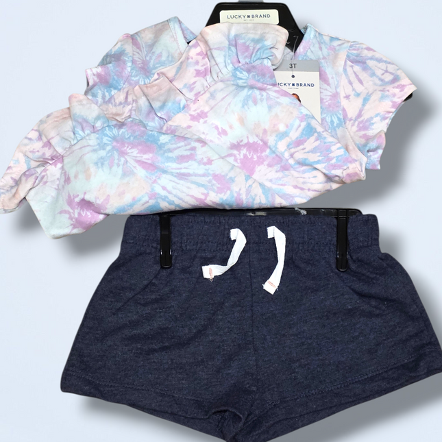 Lucky Brand – Age 3 – NWT – Two-piece Shorts & T-Shirt Set