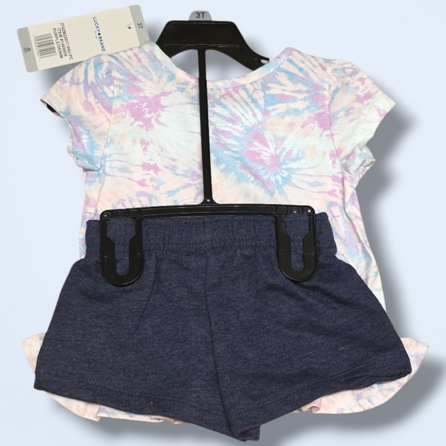 Lucky Brand – Age 3 – NWT – Two-piece Shorts & T-Shirt Set