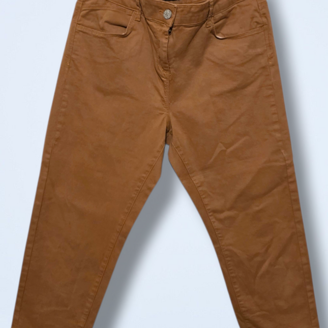 M&S – Dark Camel – Size UK 16 – Cropped Jeggings