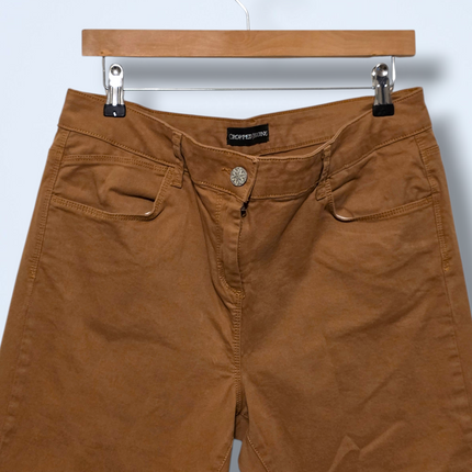 M&S – Dark Camel – Size UK 16 – Cropped Jeggings