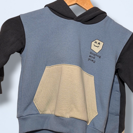 M&S – Blue Two-piece Tracksuit – Jumper & Joggers – NWT – Age 2-3 years