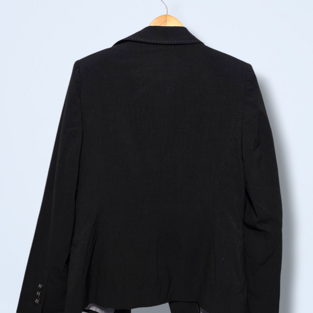 M&S – Charcoal Single-breasted Blazer – Size UK 14