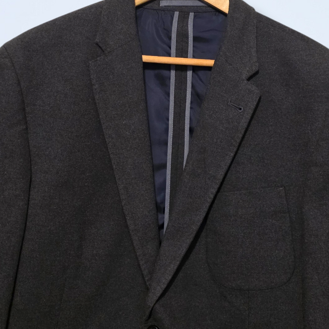 Marks & Spencer – Grey Pure Cotton Blazer – Chest 44 in