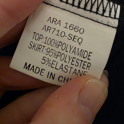 MissGuided UK 8 Black & Peach Sequined Dress