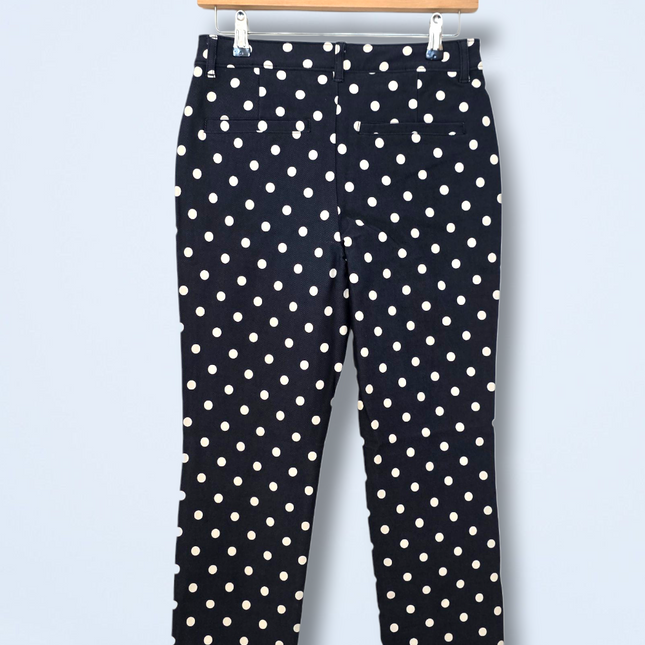 Polka Dot High Waist Tapered Trousers New Free People
