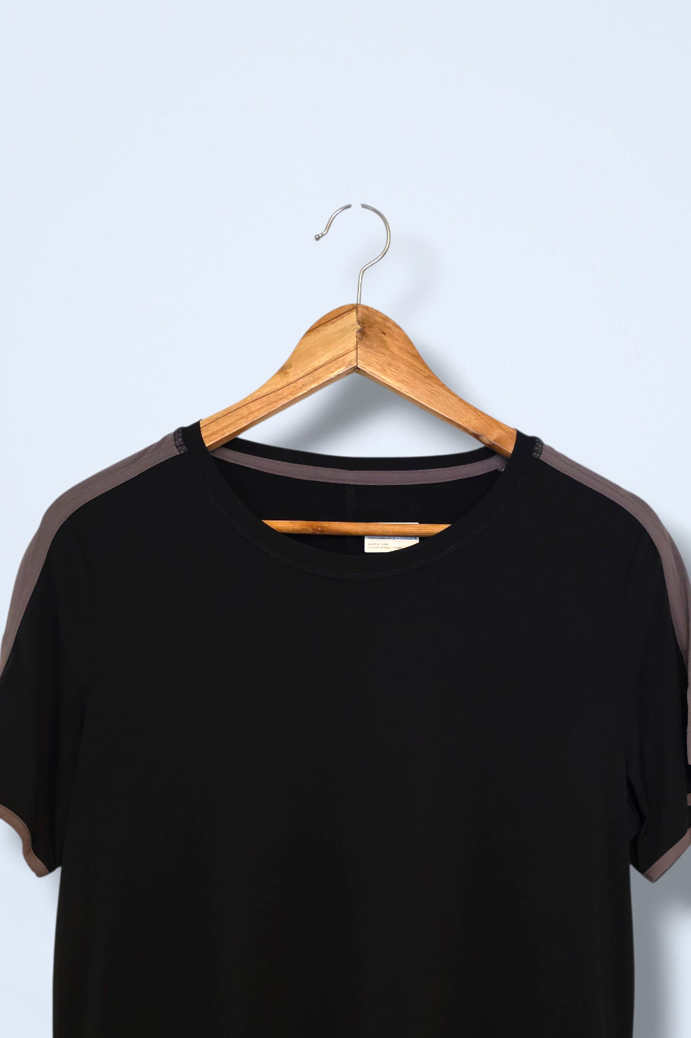 Black Mondetta Active Wear T-Shirt Size Medium