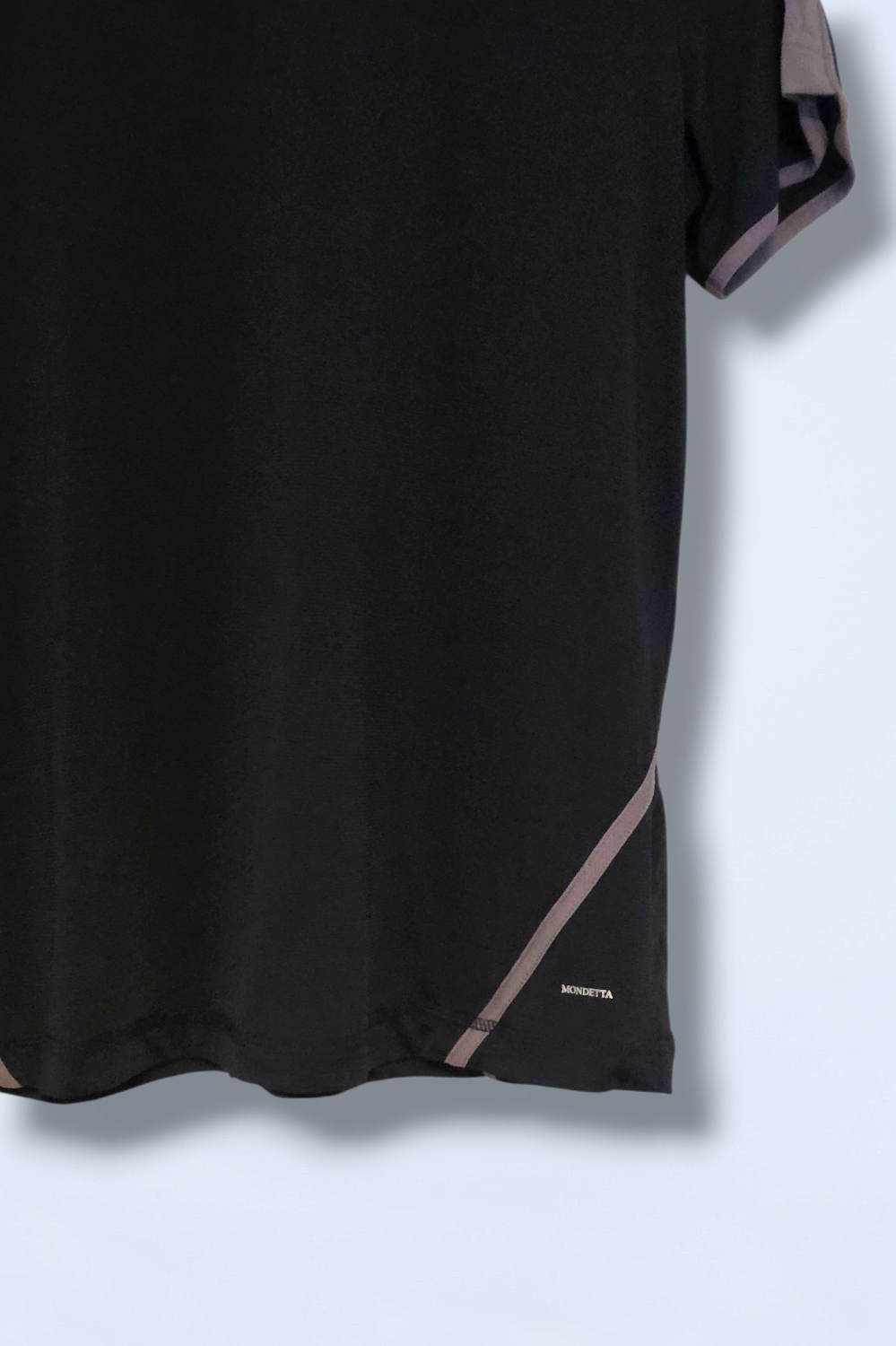 Black Mondetta Active Wear T-Shirt Size Medium