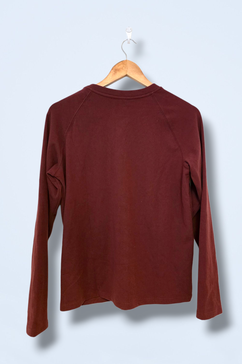 Mondetta Burgundy Long-sleeved Top Soft-touch New Medium