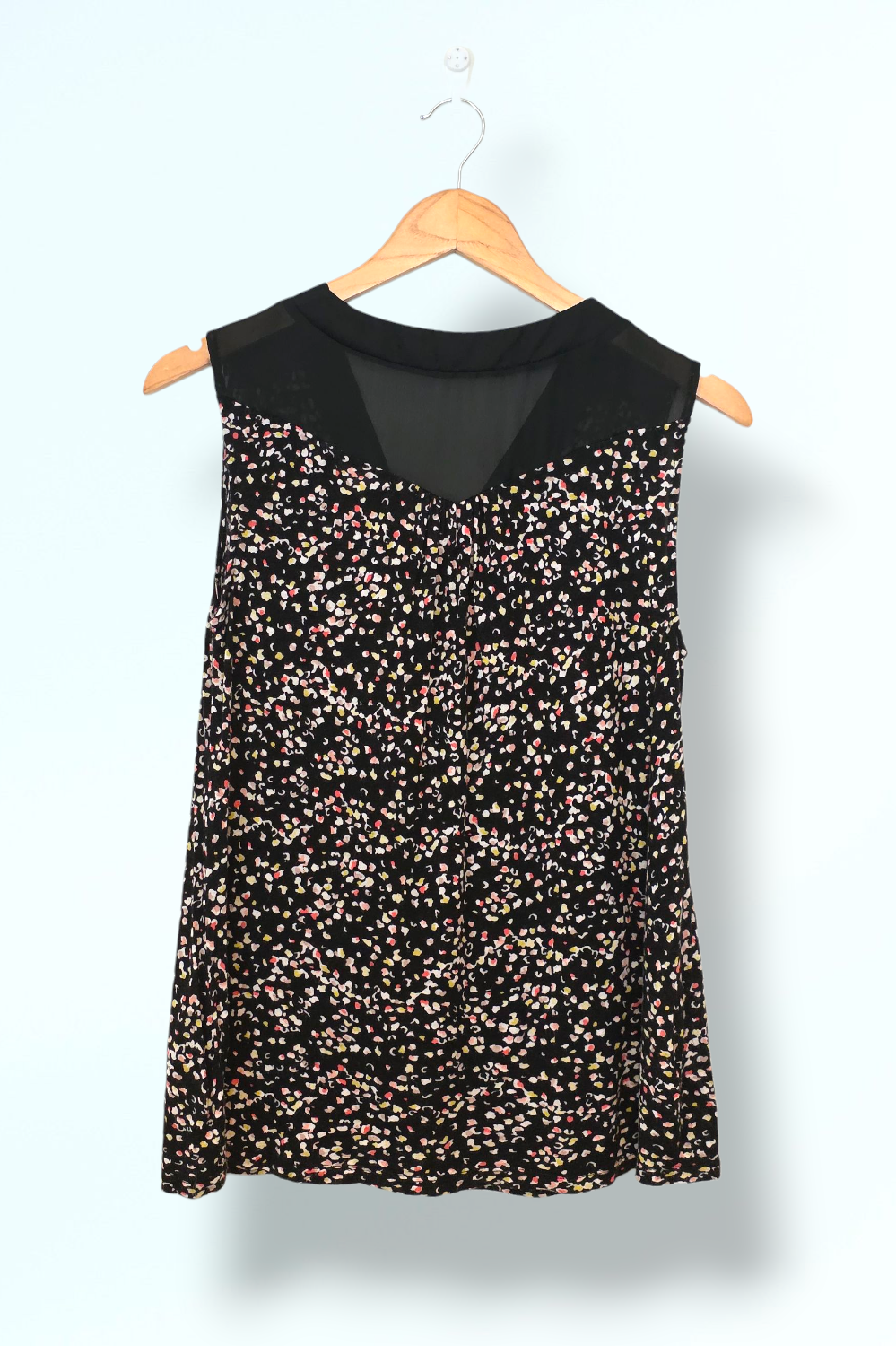 Monsoon V-Neck Blouse Size Medium Viscose