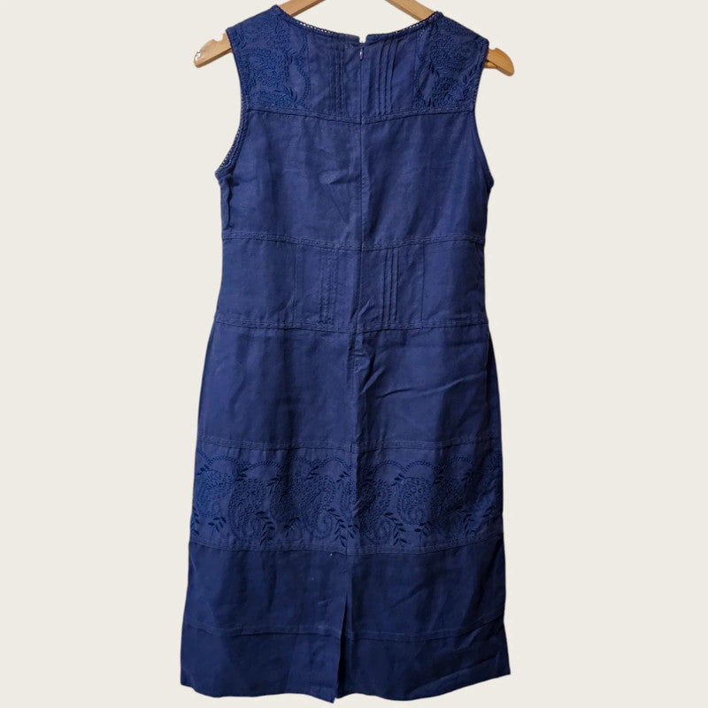 Monsoon UK 10 100% Linen Dress