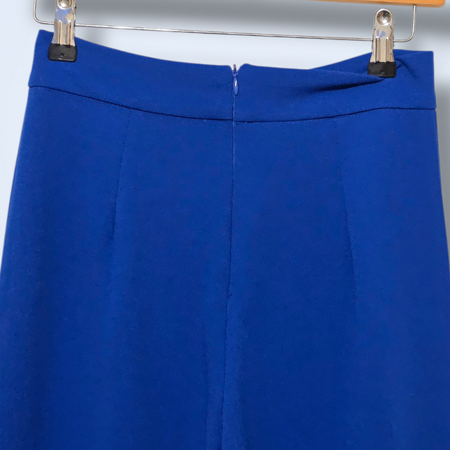 Naanaa – UK Size 8 – Blue Wide-leg Trousers – NWT
