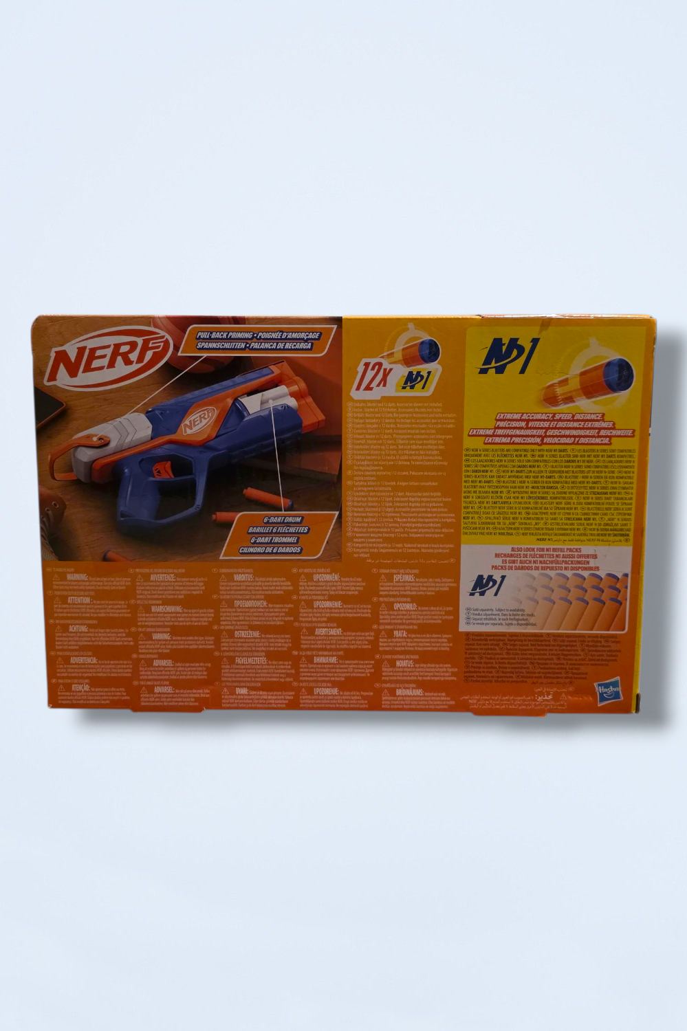 New Nerf Agility Gun 8+ with 12 Darts