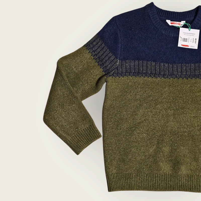 New Green & Blue John Lewis Knitted Jumper Age 9