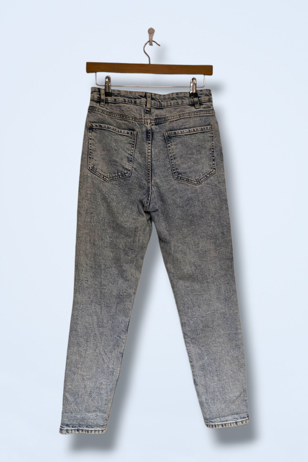 New Look Light Washed Tori Mom Jeans Size UK 10