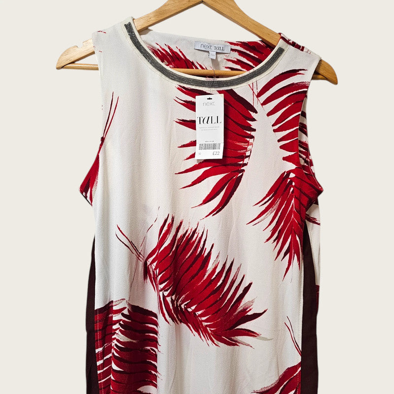 New Next Long-length Top - UK 10 - Sleeveless