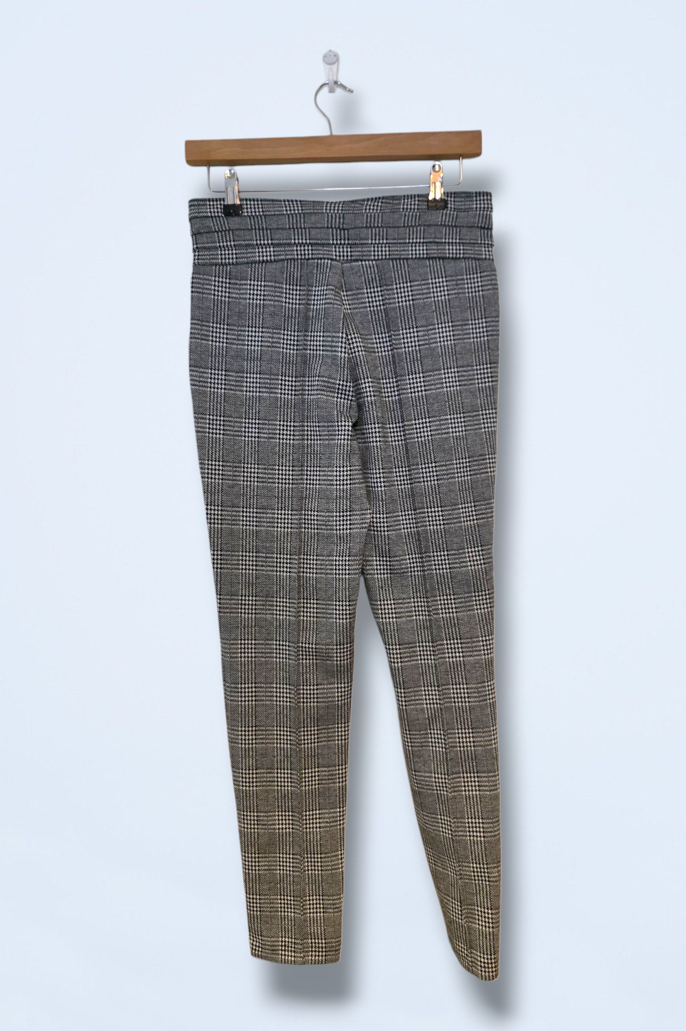Black & White Check Slim-fit Next Trousers Size 10R